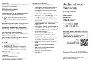 Aschermittwoch-Workshop 2024